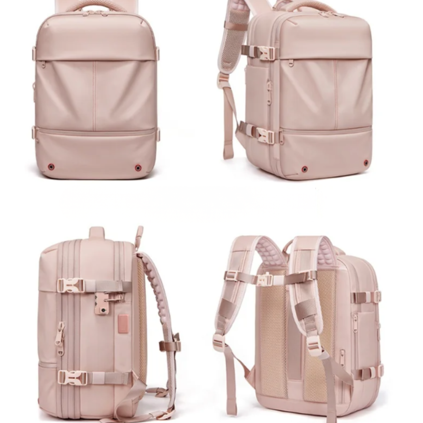 Pink easyjet cabin bag 45x36x20 | Vacuum Compression 40L