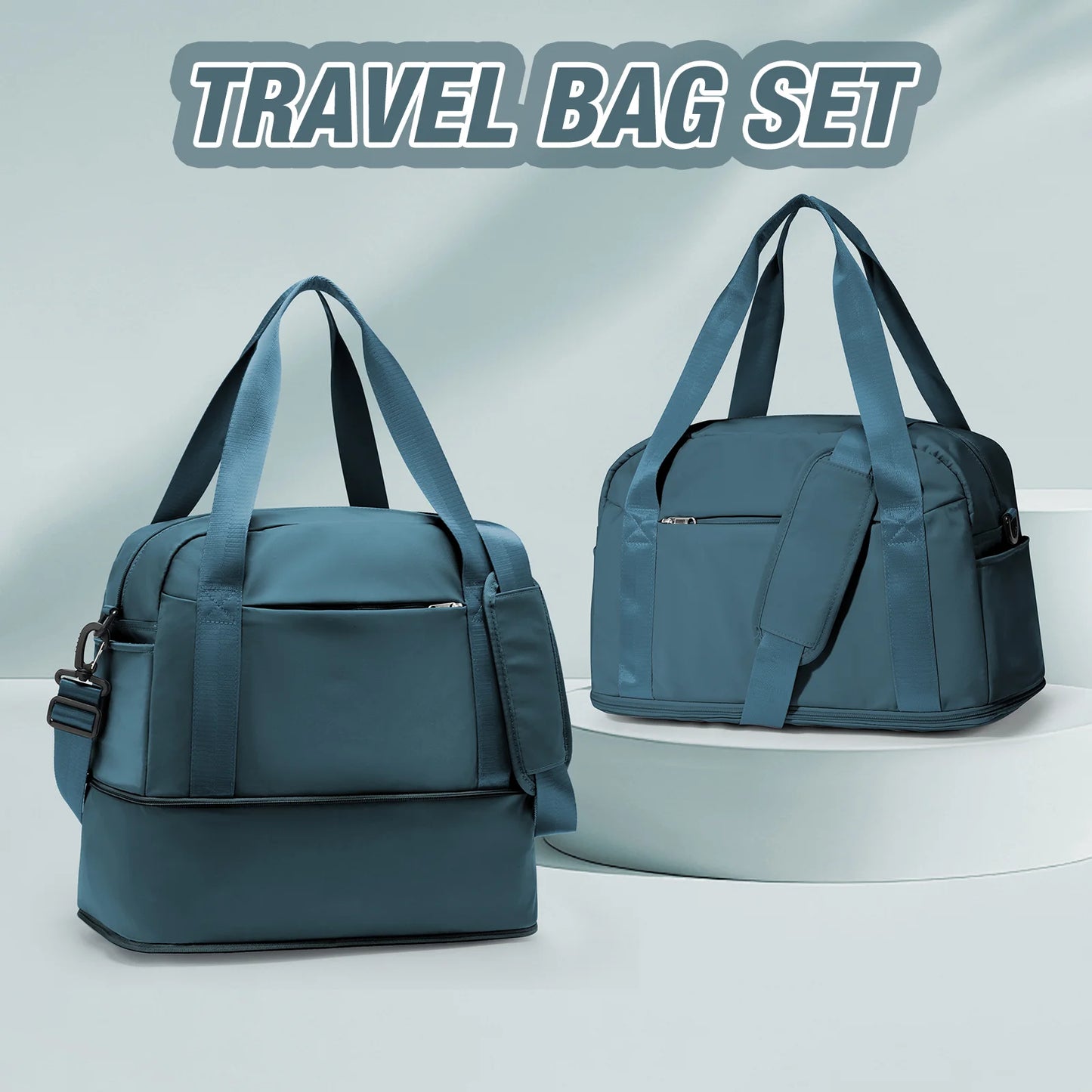 40x20x25 expandable duffel cabin bag for women