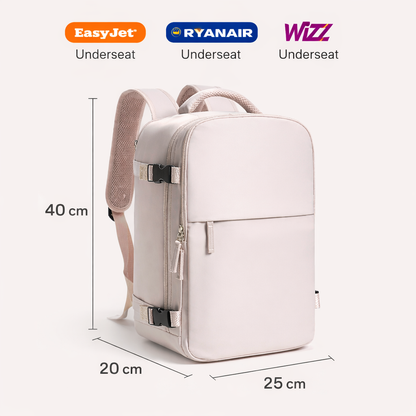 40x20x25 pink underseat cabin backpack