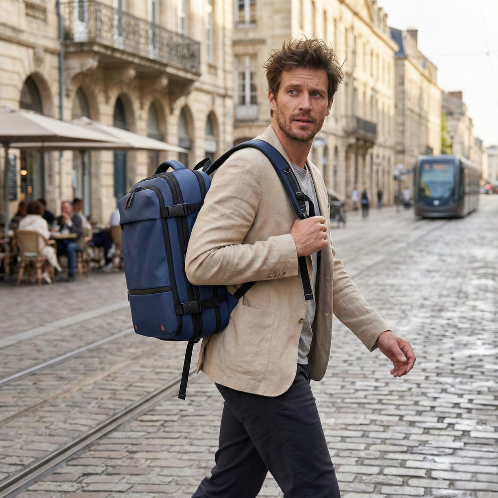 55x40x20 cabin bag Tui | Vacuum Compression 55L