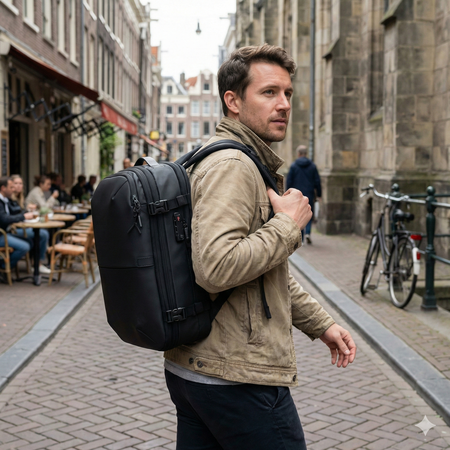 55x40x20 cabin bag lightweight | Vacuum Compression 55L