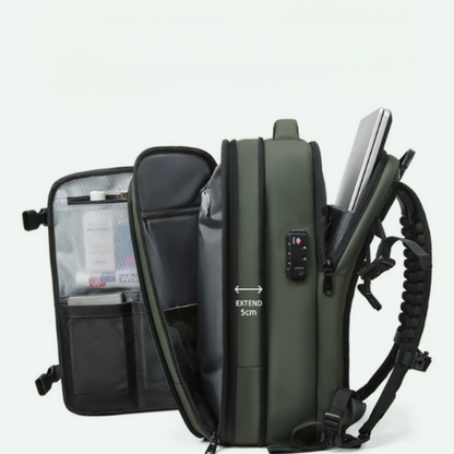 56x45x25 cabin bag lightweight | Vacuum Compression 55L