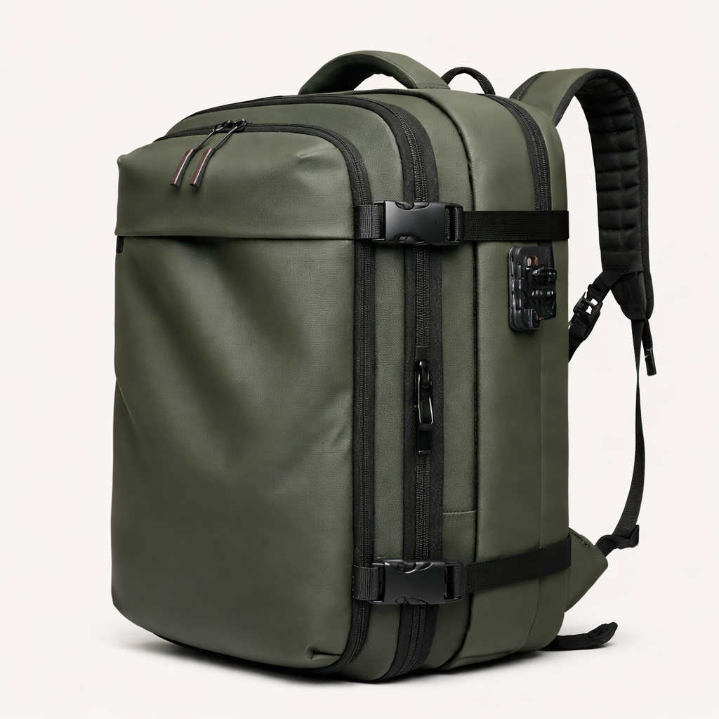 56x45x25 cabin bag lightweight | Vacuum Compression 55L