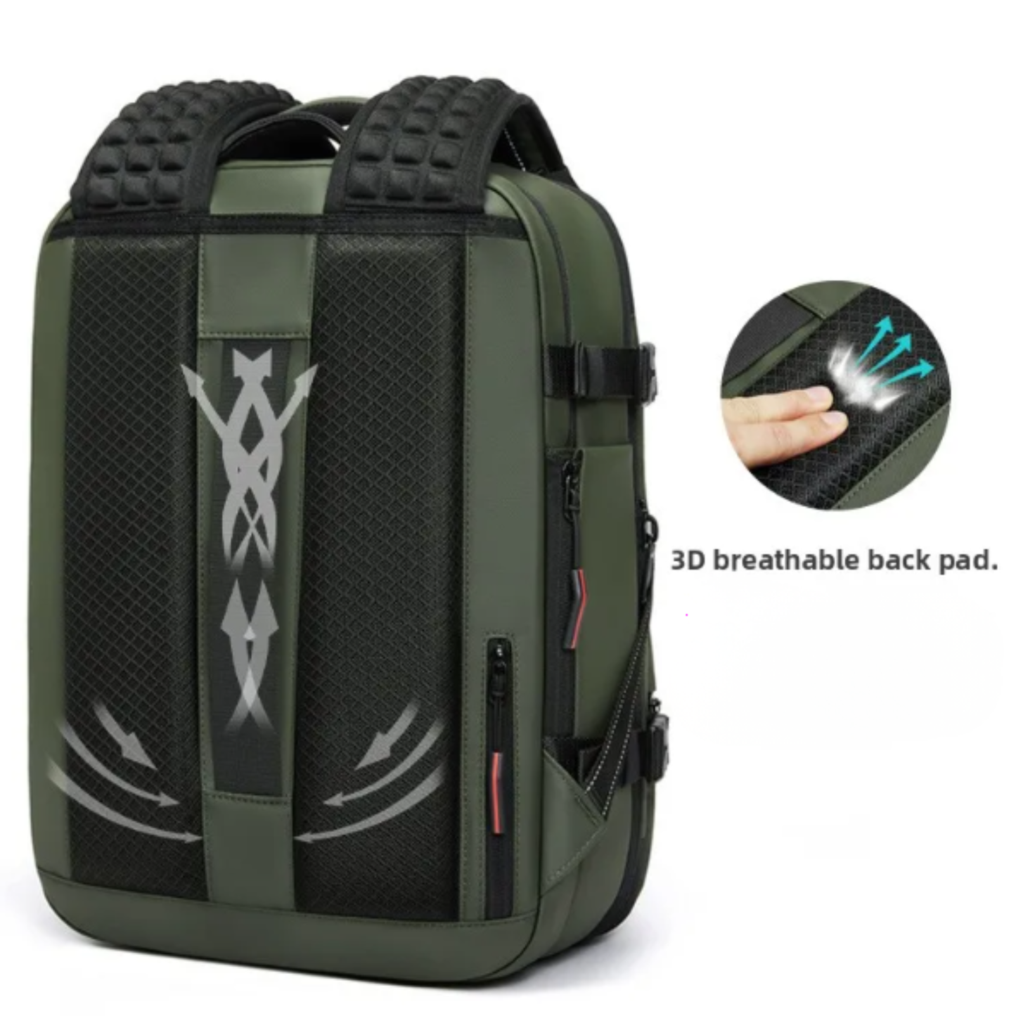 Cabin bag 45x36x20 backpack | Vacuum Compression 40L