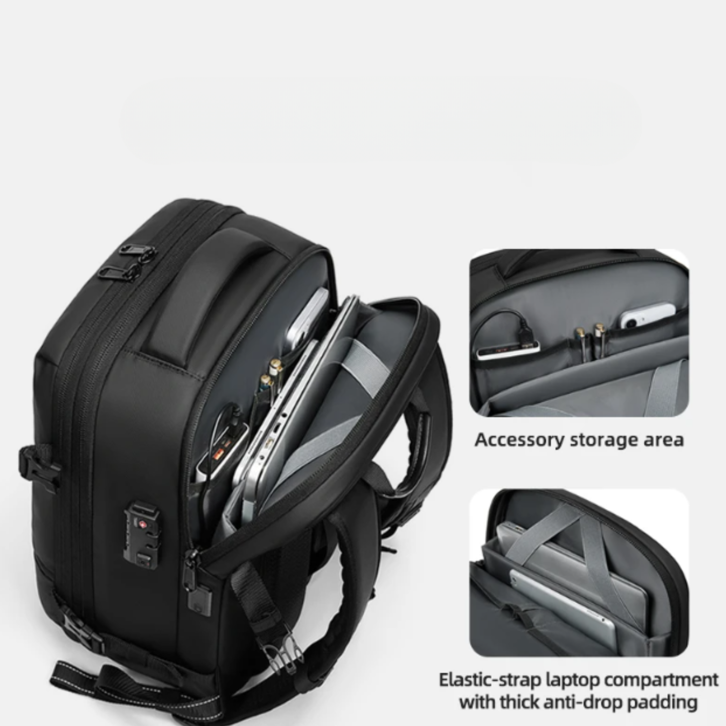 Easyjet approved cabin bag 45x36x20 | Vacuum Compression 40L