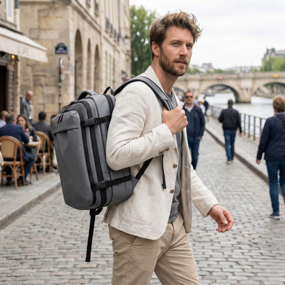 Easyjet cabin bag 56x45x25 | Vacuum Compression 55L