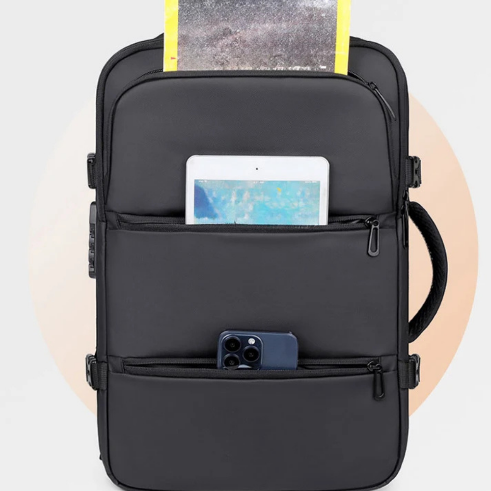 Easyjet cabin bags 45x36x20 with reinforced top handle  | Vacuum Compression 45L