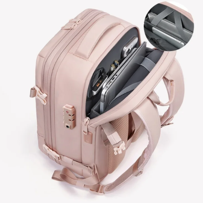 Pink easyjet cabin bag 45x36x20 | Vacuum Compression 40L