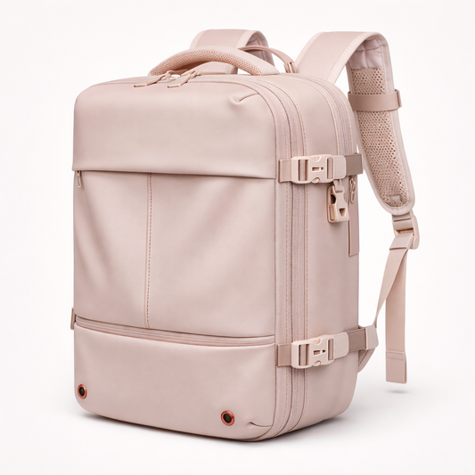 Pink easyjet cabin bag 45x36x20 | Vacuum Compression 40L