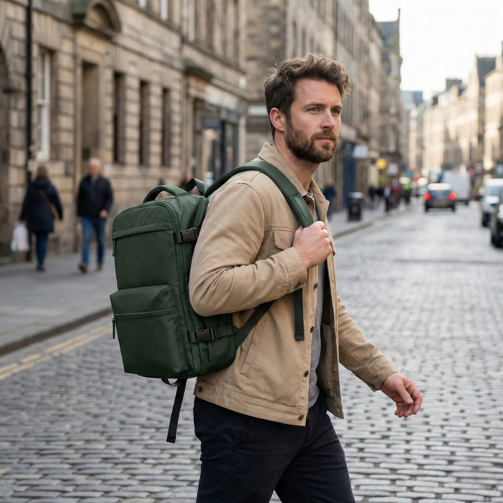 Ryanair cabin backpack  with vacuum compression 35L