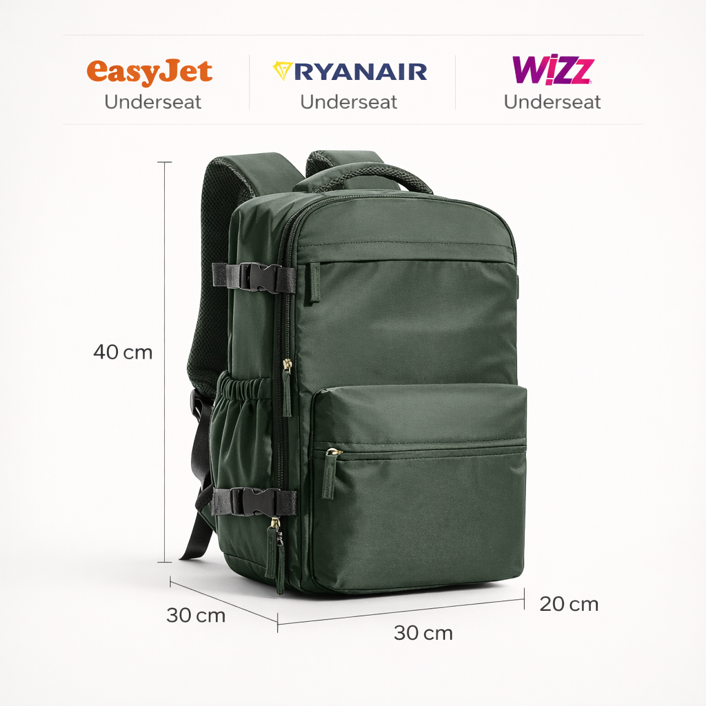 Ryanair cabin backpack  with vacuum compression 35L
