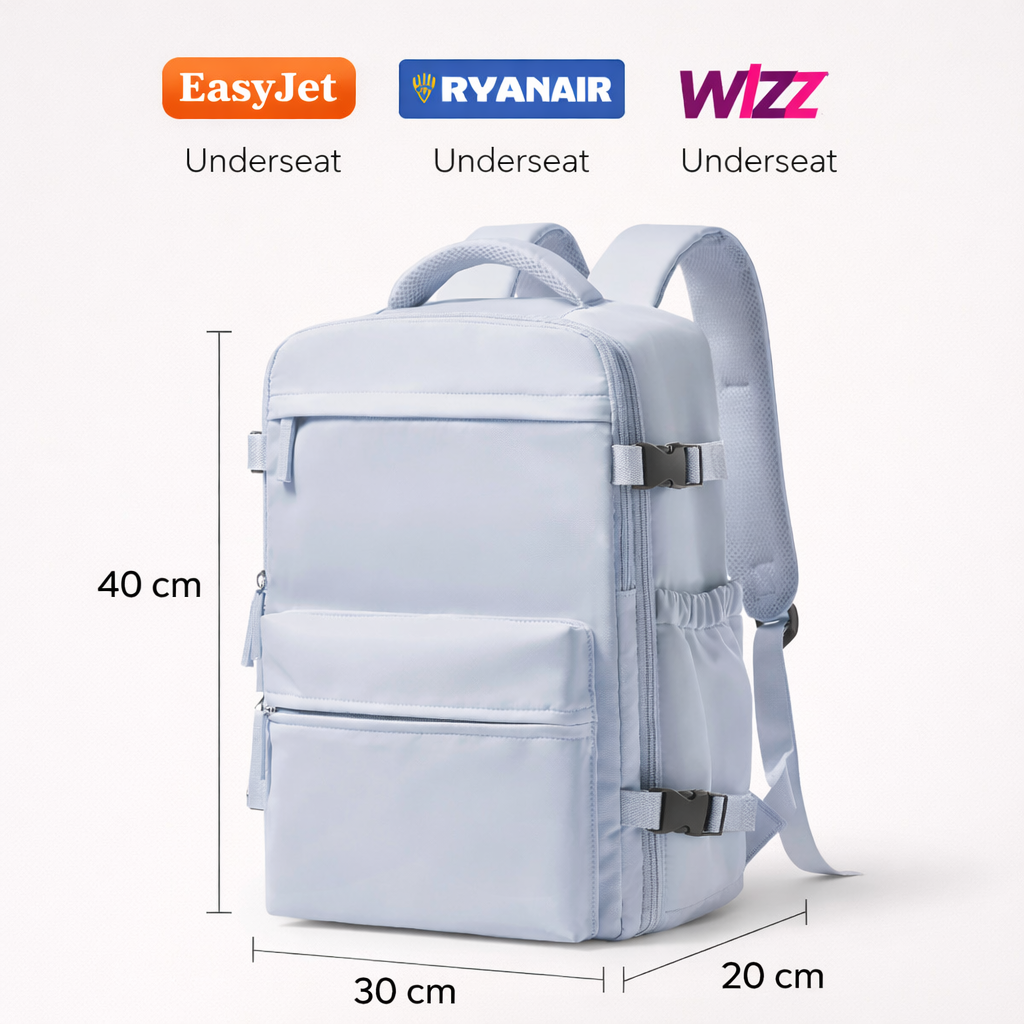 Ryanair cabin bag with vacuum compression 35L