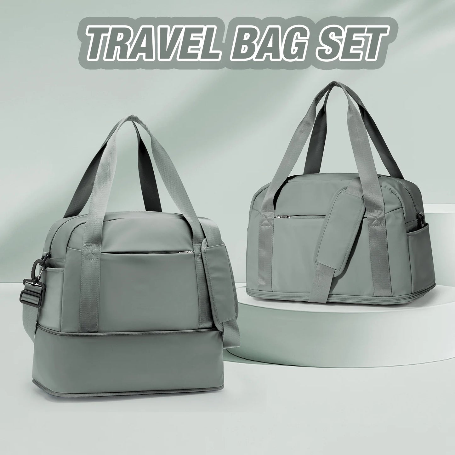 40x20x25 expandable duffel cabin bag for women