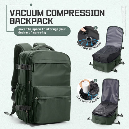 Ryanair cabin  backpack  with vacuum compression 35L