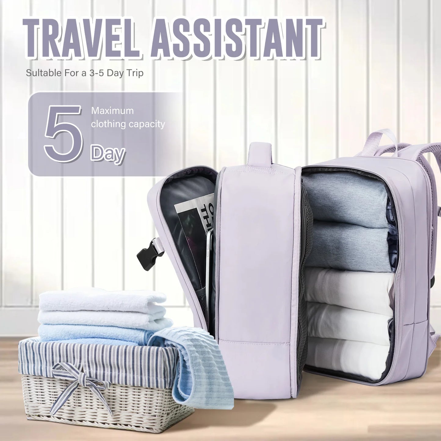 40x20x25 pink cabin bag