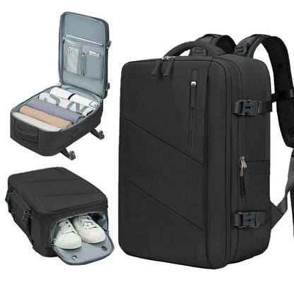 Easyjet cabin bag 45x36x20 – 180° opening waterproof cabin backpack