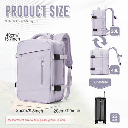 Cabin bag for ryanair 40x20x25