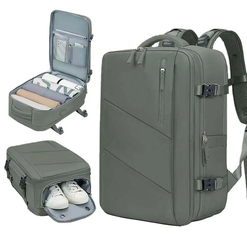 Easyjet cabin bag 45x36x20 – 180° opening waterproof cabin backpack