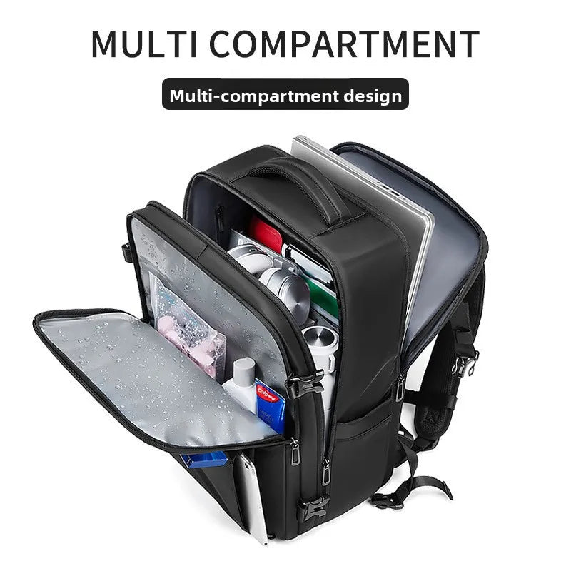 Easyjet cabin bag 45x36x20 – 180° opening waterproof cabin backpack