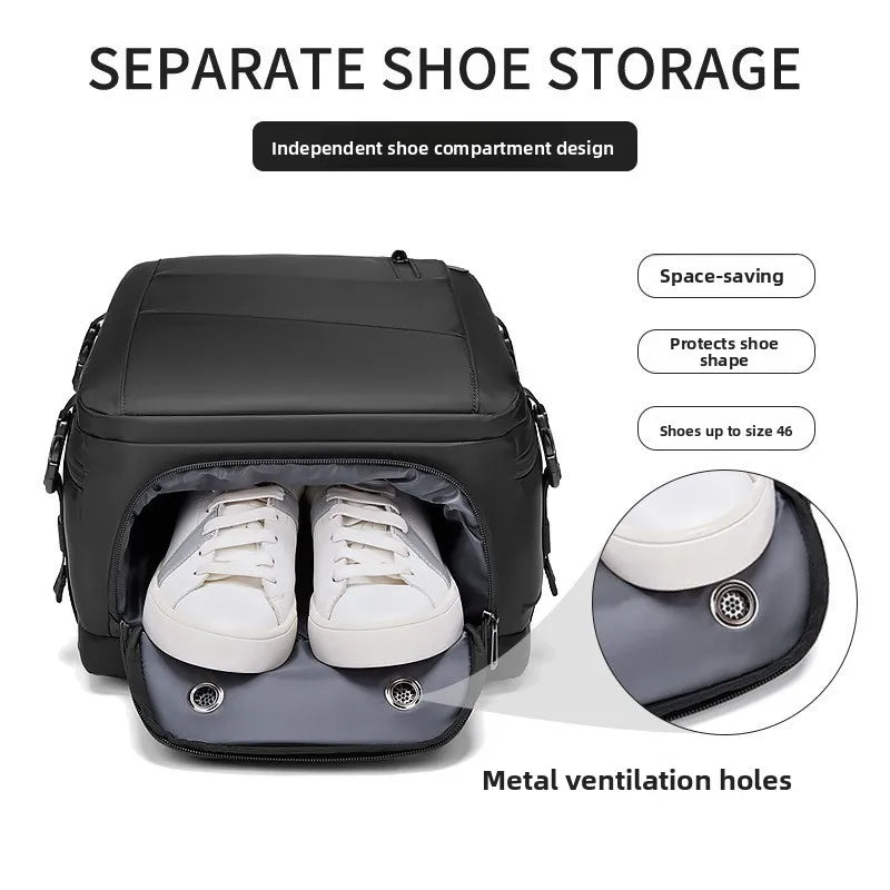 Easyjet cabin bag 45x36x20 – 180° opening waterproof cabin backpack