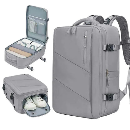 Easyjet cabin bag 45x36x20 – 180° opening waterproof cabin backpack