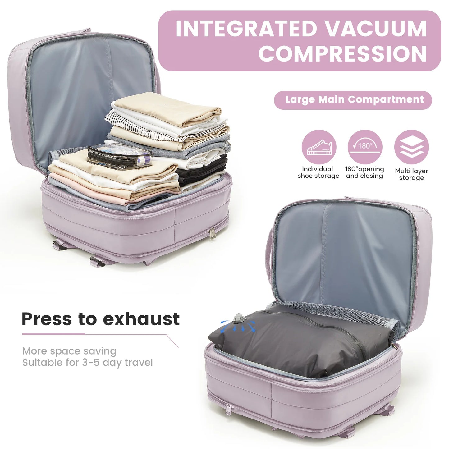 Pink Easyjet cabin bag for women