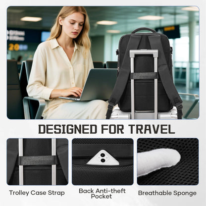 Small Vacuum Compression Cabin Backpack for EasyJet