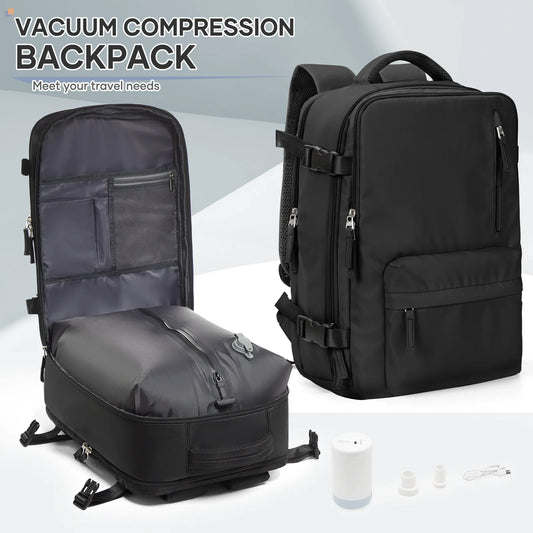 Small Vacuum Compression Cabin Backpack for EasyJet