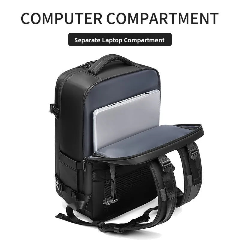 Easyjet cabin bag 45x36x20 – 180° opening waterproof cabin backpack