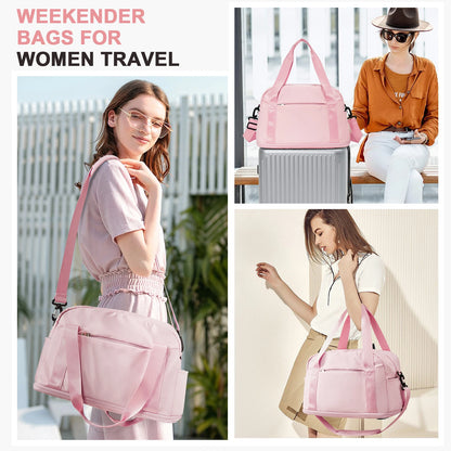 40x20x25 expandable duffel cabin bag for women