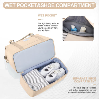 Easyjet cabin bags 45x36x20 – Foldable travel bag with shoe compartment