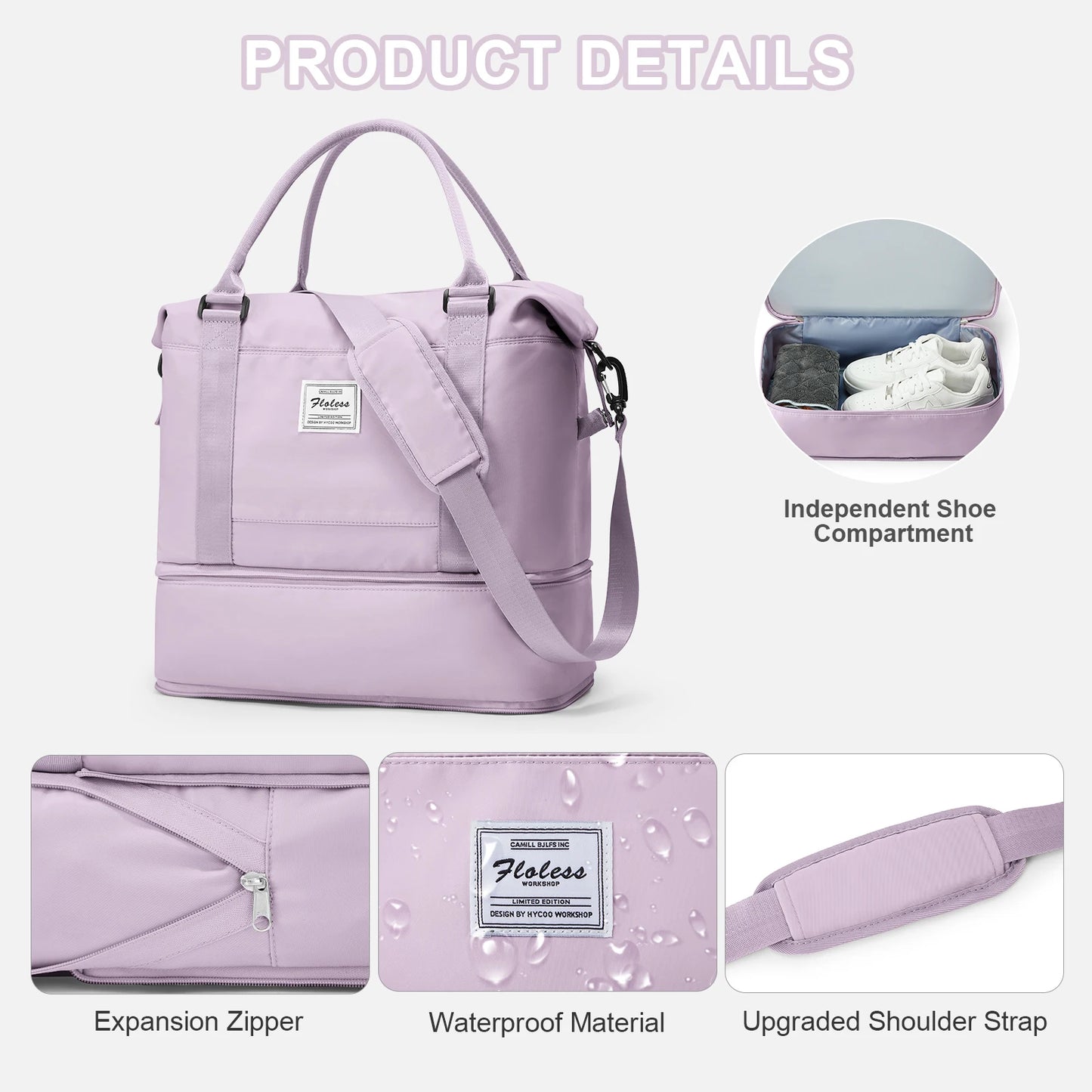 Easyjet small cabin bag 45x36x20 – Expandable Duffel style