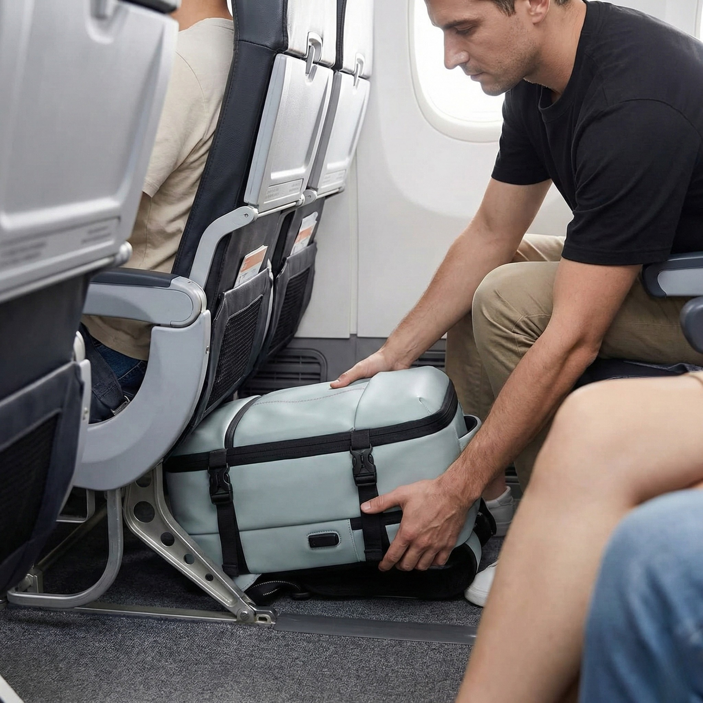 Small cabin bag 45x36x20 | Vacuum Compression 40L