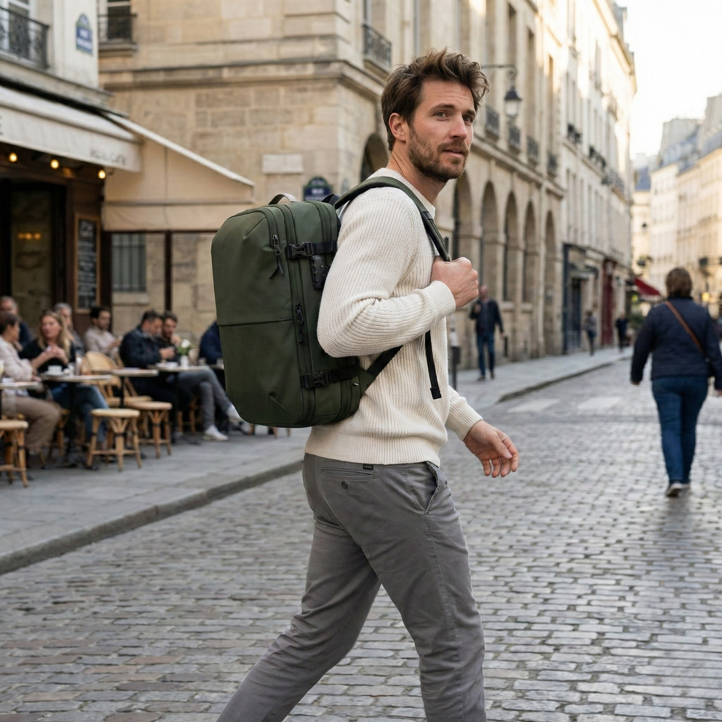 Small cabin bag 55x40x20 | Vacuum Compression 55L